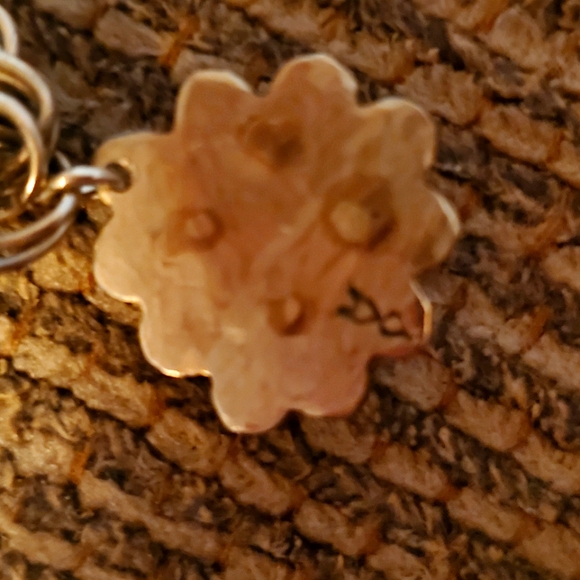 Vtg. Schaef Designs Turquoise & Sterling Silver Charm Bracelet & Earrings - Picture 8 of 8